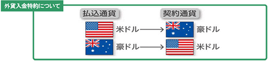 外貨入金特約について